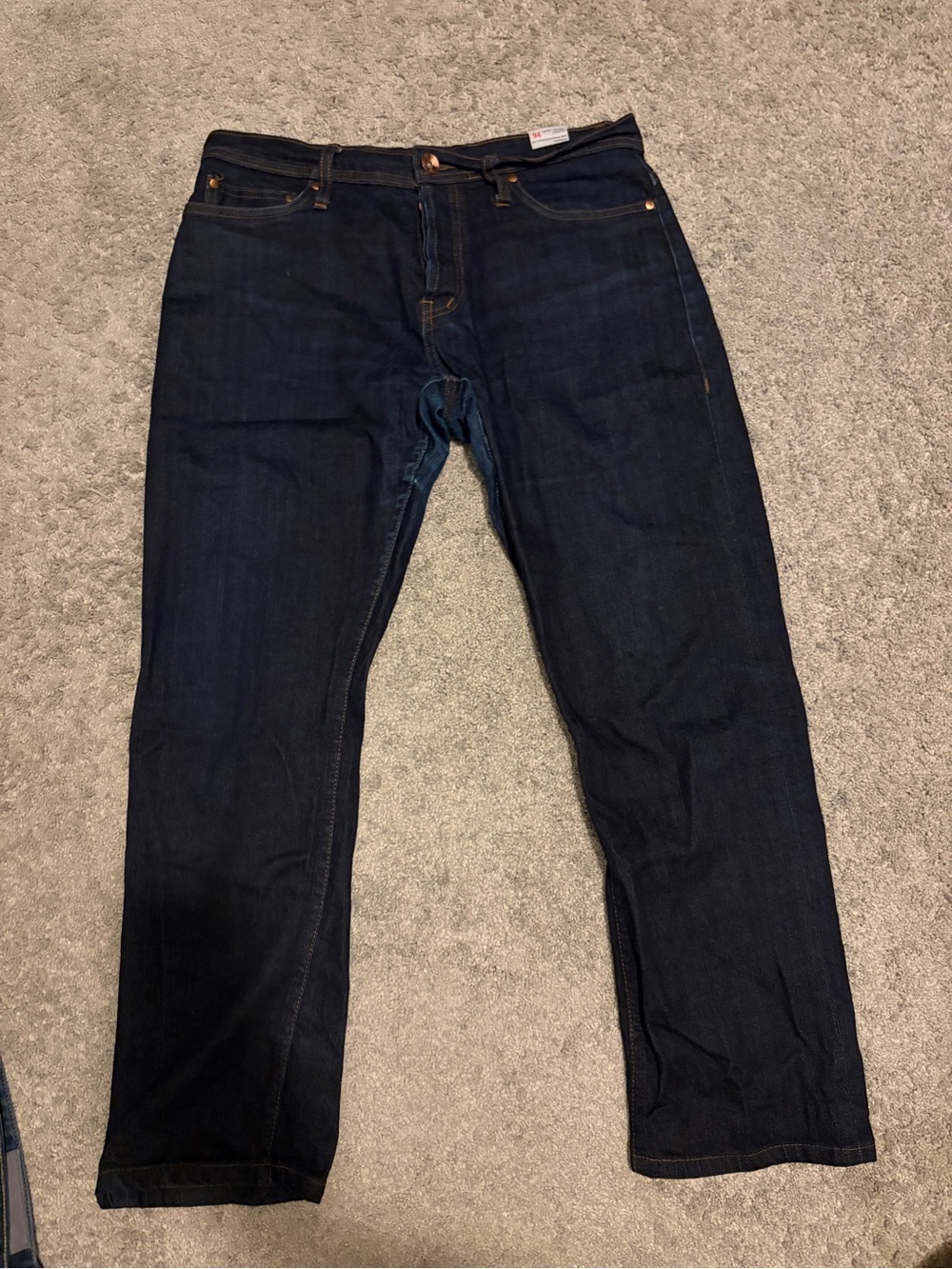 Unbranded UB222 11oz Stretch Selvedge Jeans Size 36